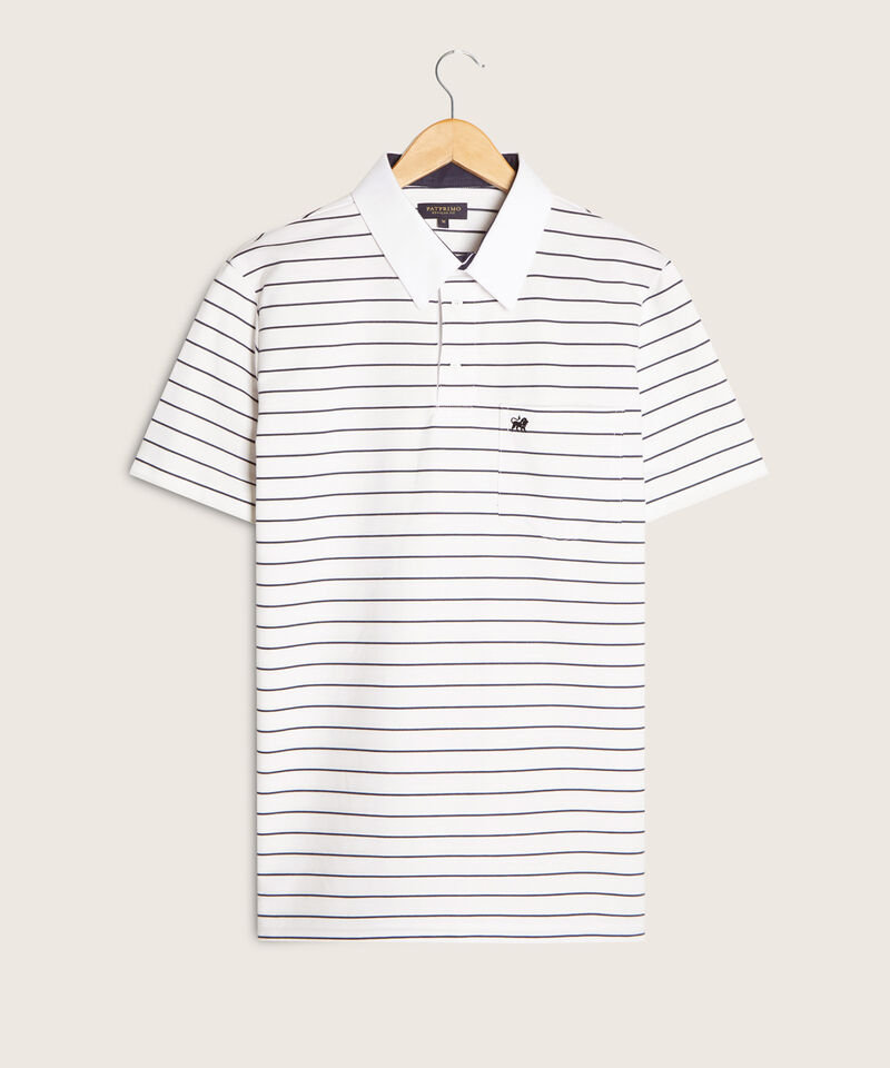 Polo Cuello Duro  Prete&ntilde;ido Bicolor