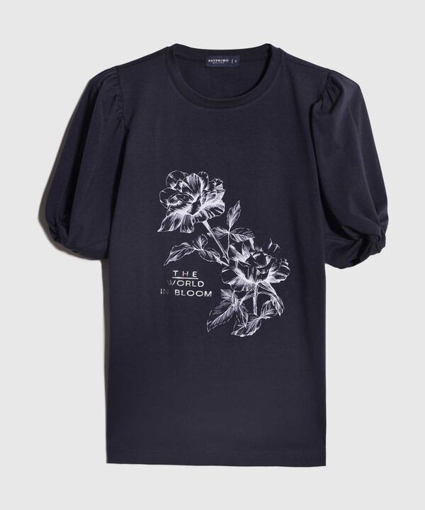 Camiseta Estampado Floral