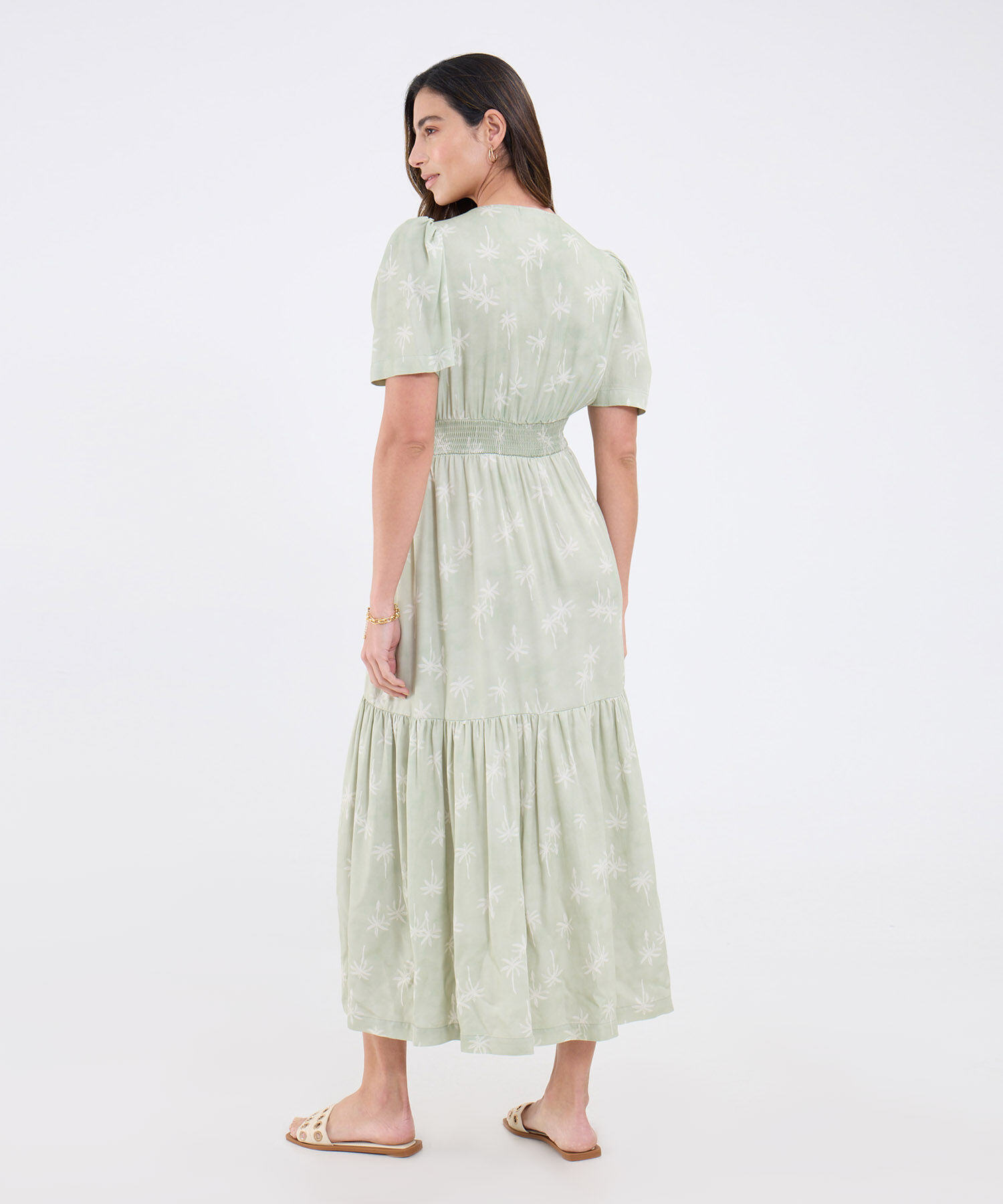 Vestido Largo Estampado