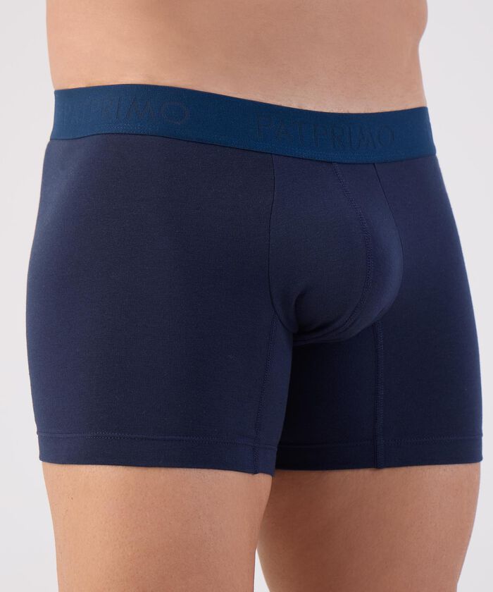 Pack X5 Boxer Medio En Algod&oacute;n Unicolor