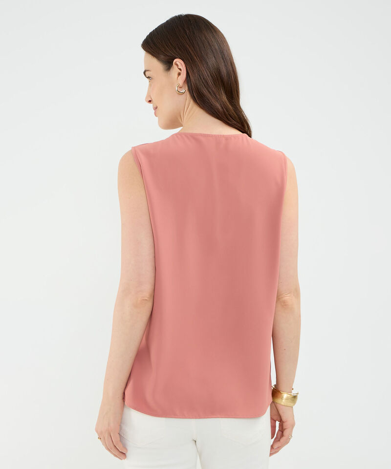 Blusa Escote Drapeado