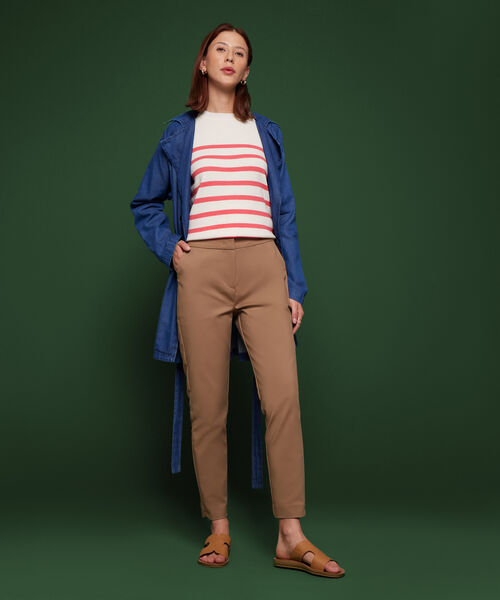 Pantal&oacute;n Cl&aacute;sico Unicolor image number null