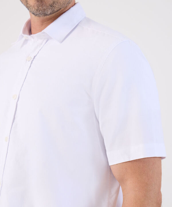 Camisa Cl&aacute;sica De Manga Corta Para Hombre