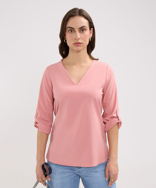 Blusa Escote en V image number null