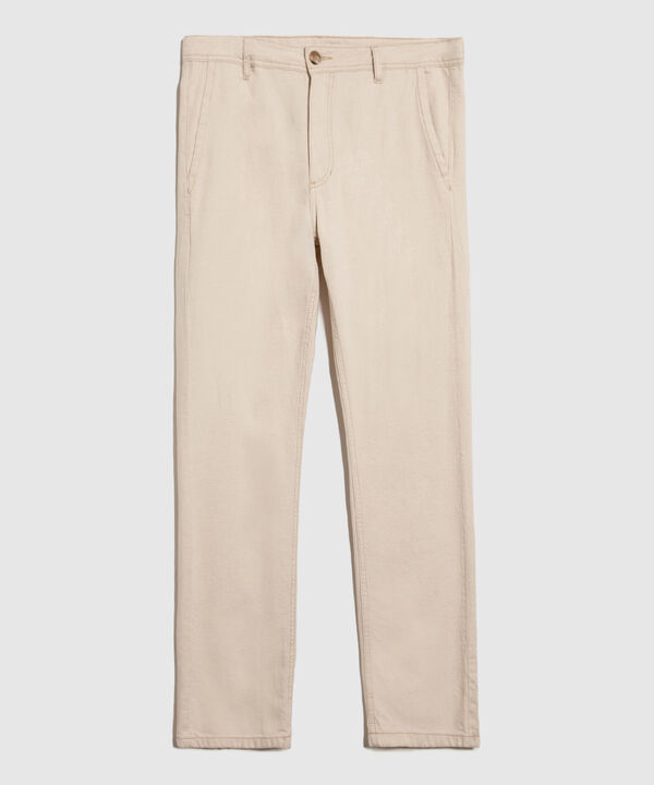 Pantal&oacute;n Chino en Efecto Lino