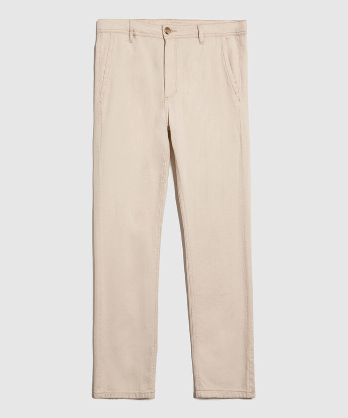 Pantalón Chino en Efecto Lino