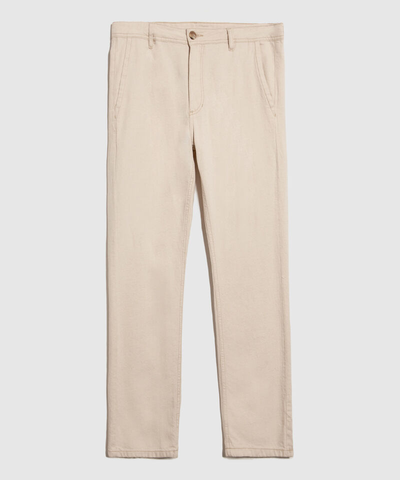 Pantal&oacute;n Chino en Efecto Lino