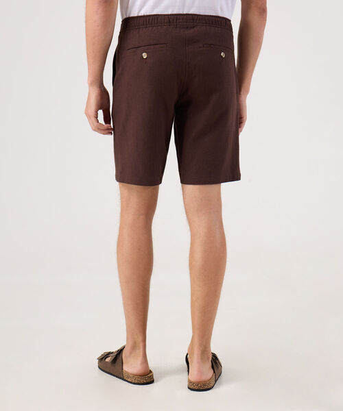 Bermuda Unicolor Con Elastico