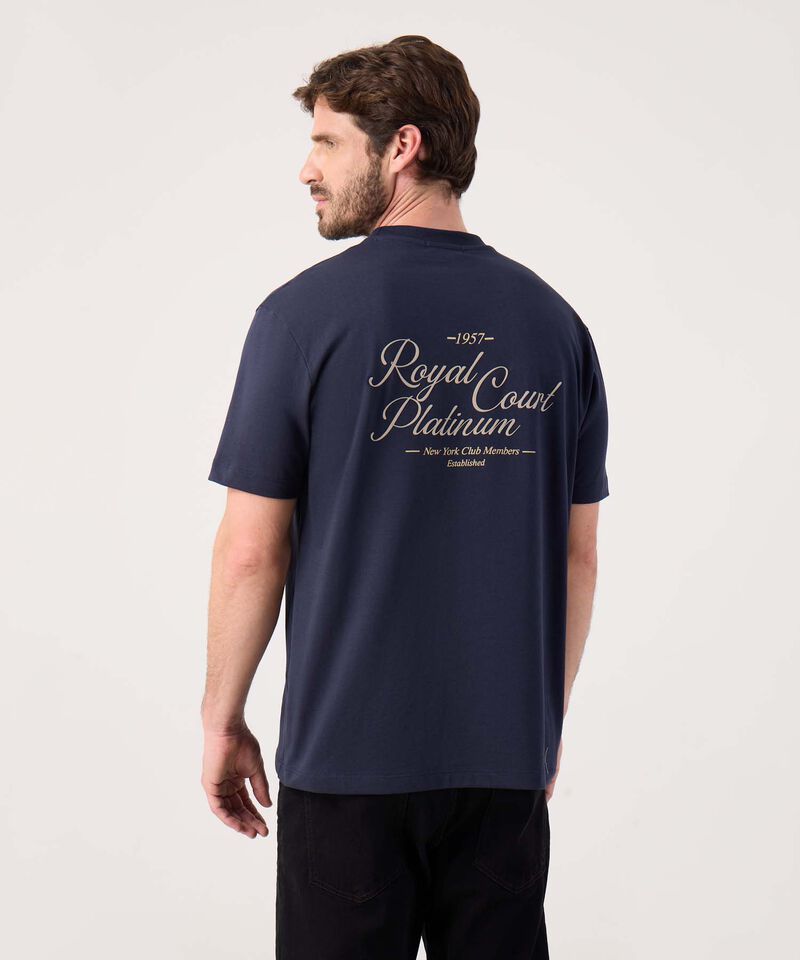 Camiseta Estampada Manga Corta 