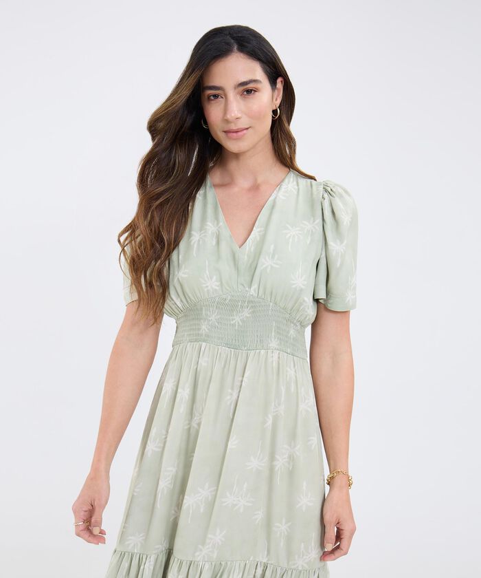 Vestido Largo Estampado