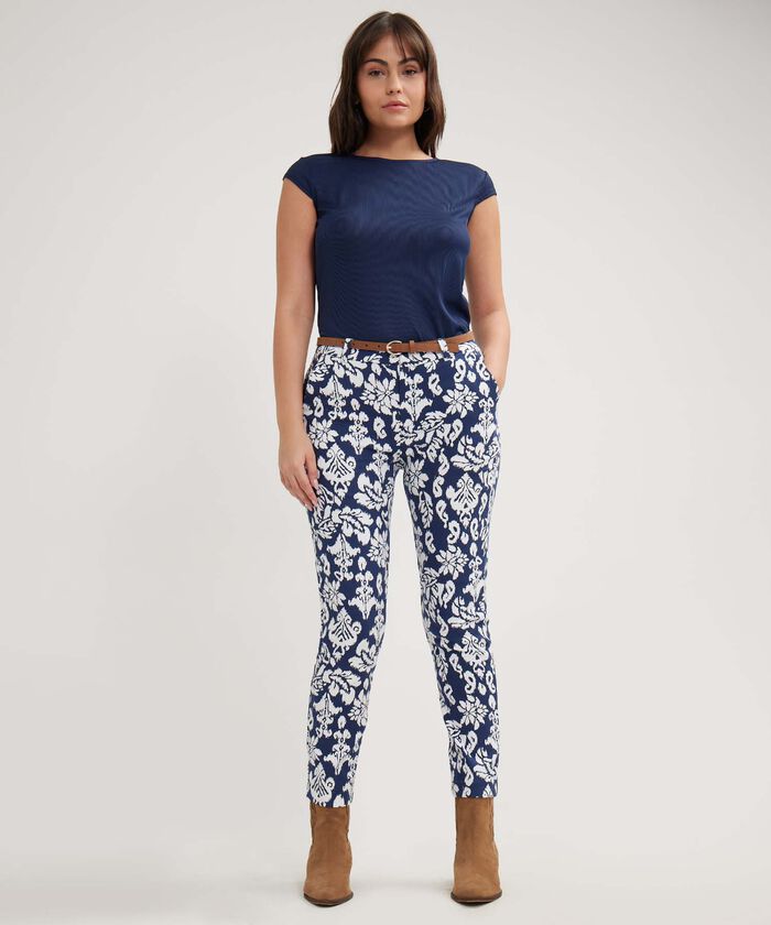 Pantalón Chino Estampado