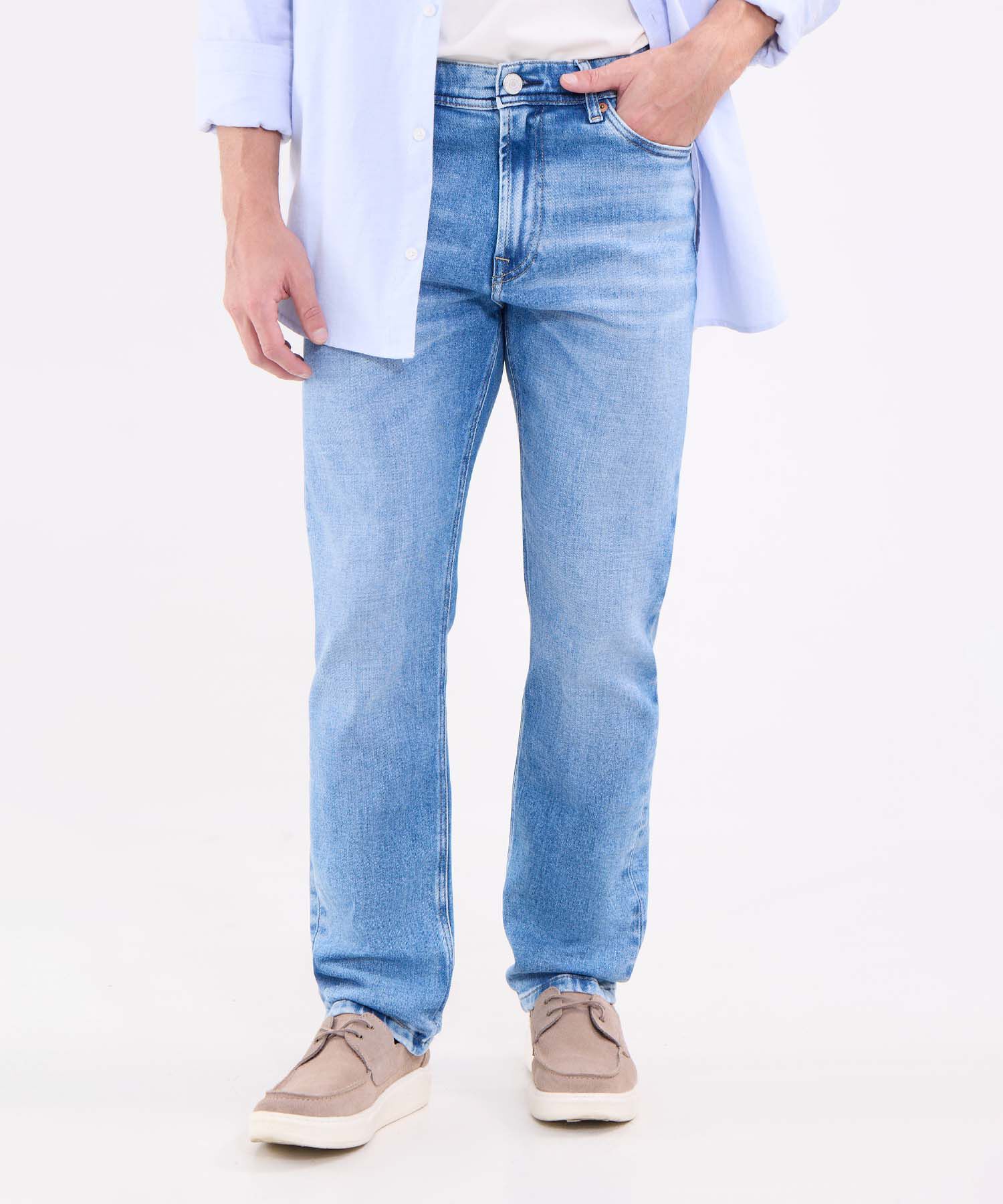 Jean Slim Para Hombre