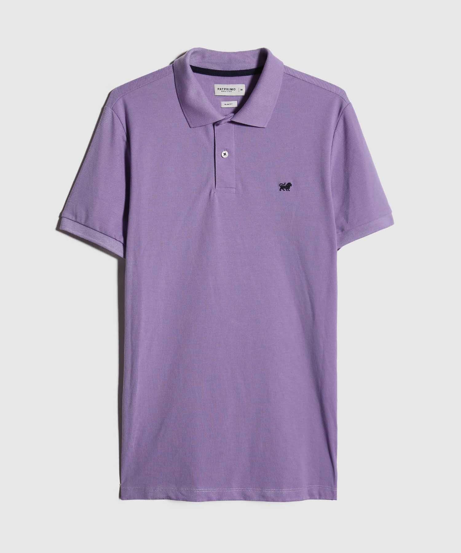 Polo Tejido Unicolor Cuello Y Puños Tejidos,Sin Bolsillo Con Hiladillo.