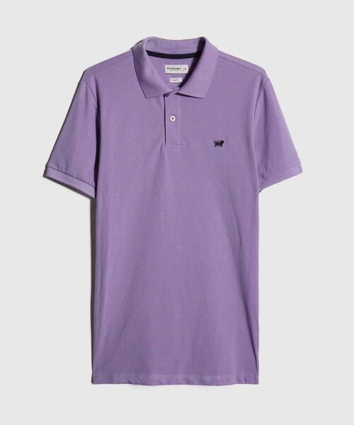 Polo Tejido Unicolor Cuello Y Puños Tejidos,Sin Bolsillo Con Hiladillo.