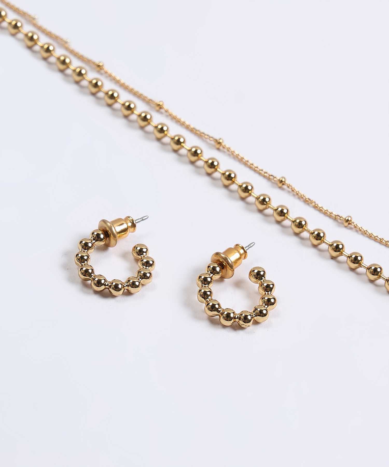 Set De Accesorios Dorados