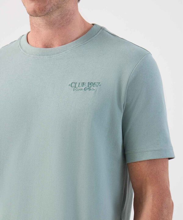 Camiseta de Algod&oacute;n B&aacute;sico para Hombre con Estampado