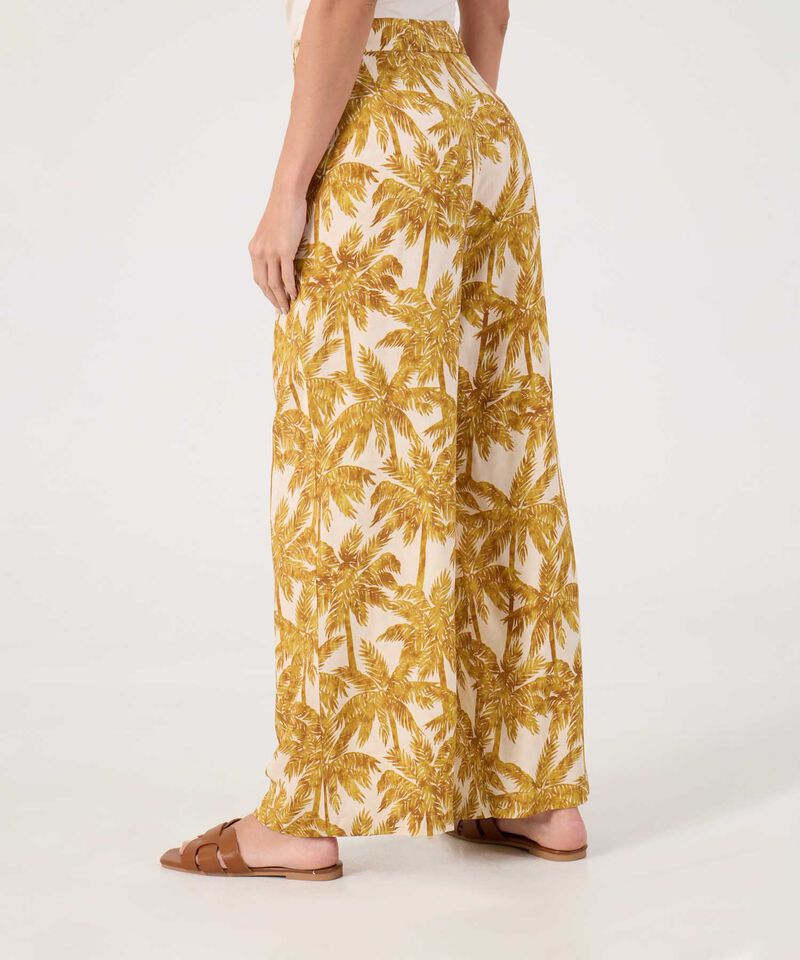 Pantalon fluido estampado 
