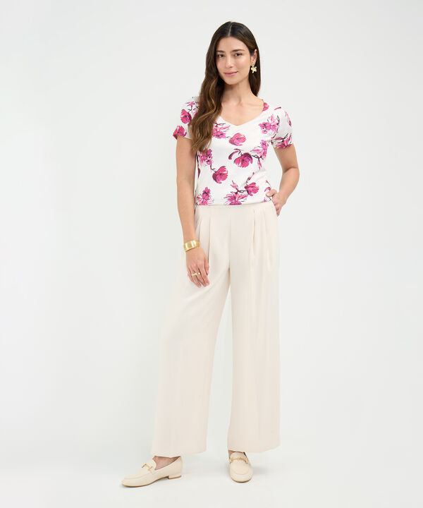 Pantal&oacute;n Formal Tiro Alto