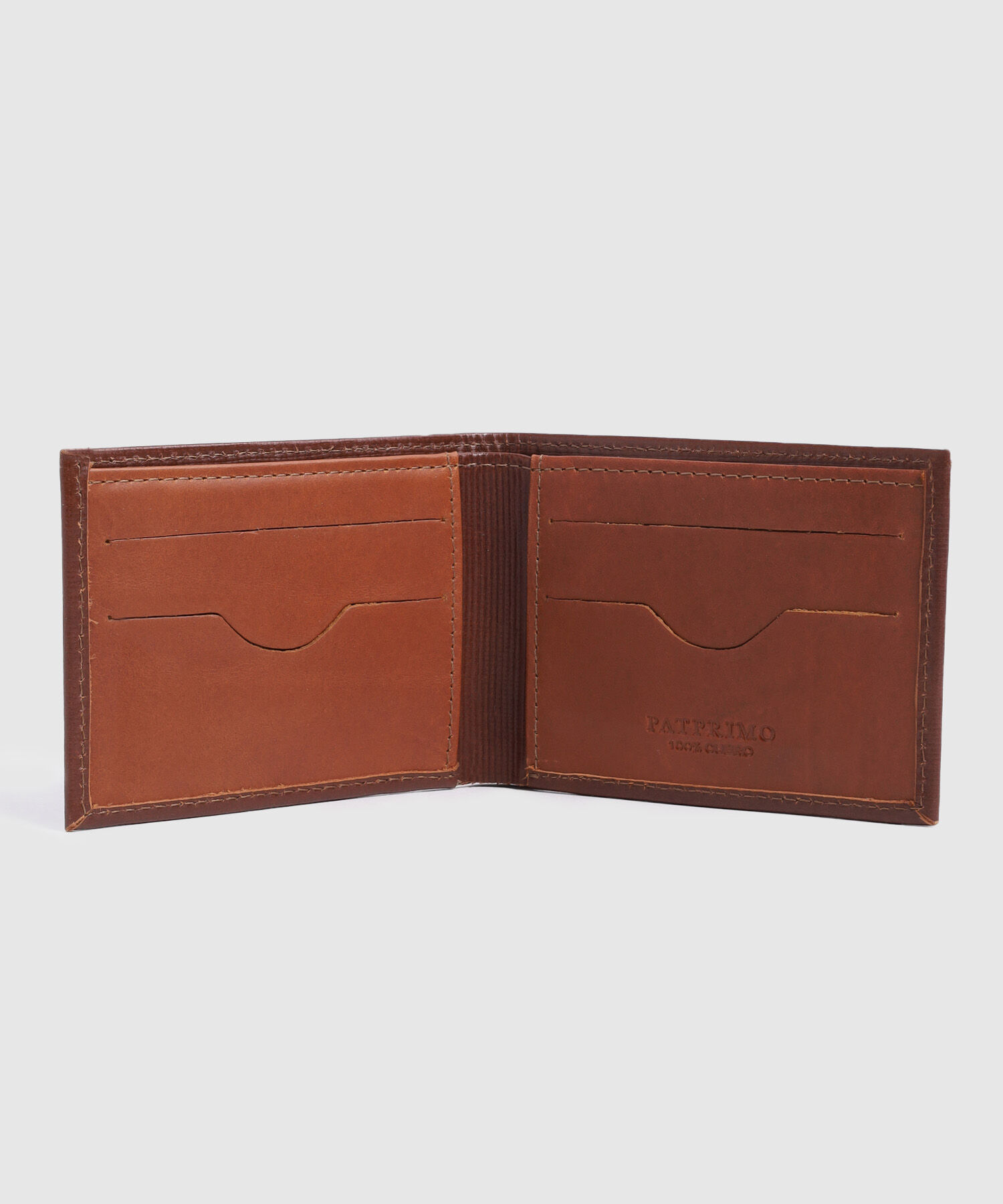 Billetera Texturizada Plegable Para Hombre