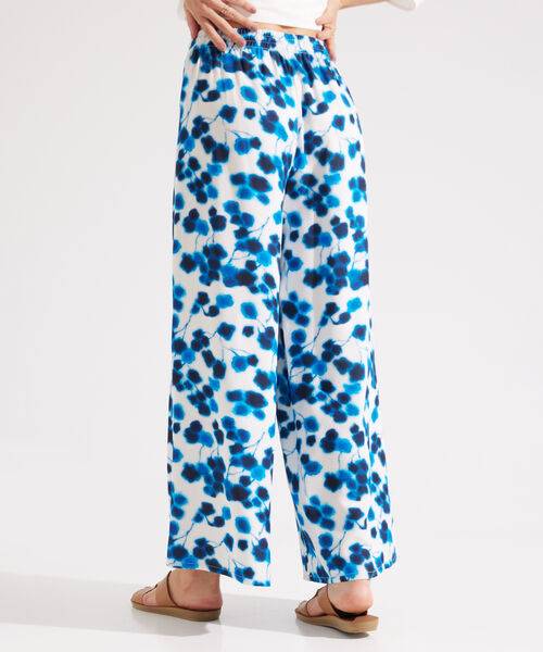 Pantalón Culotte Con Estampado