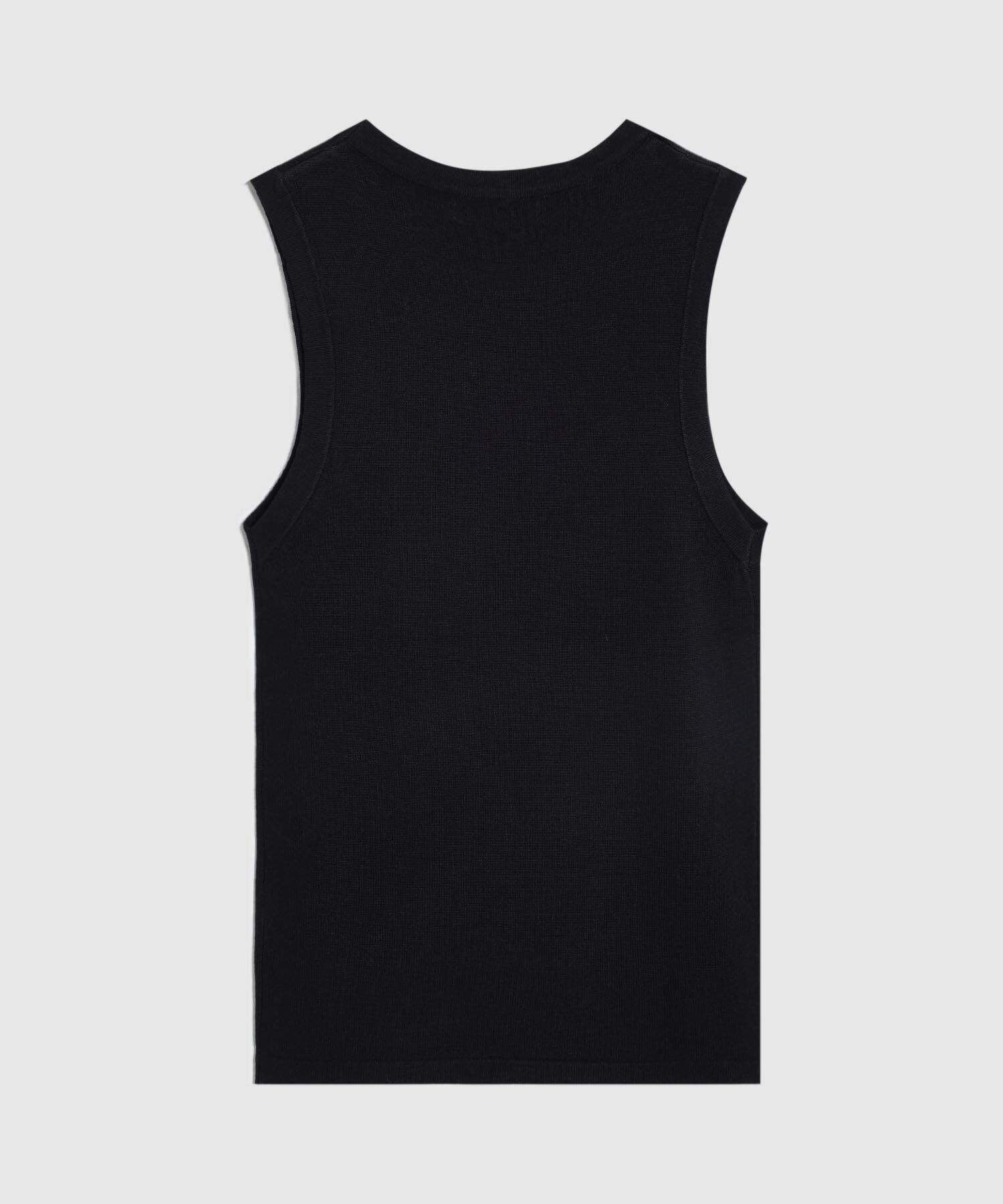 Camiseta de Punto Sin Mangas para Mujer