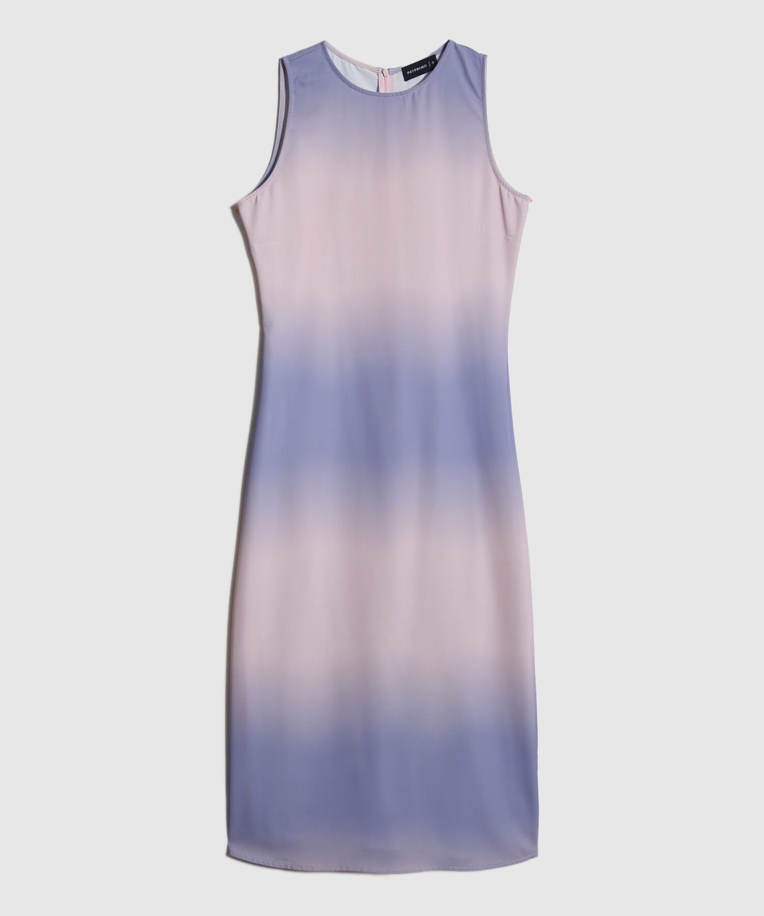 Vestido Satinado Estampado