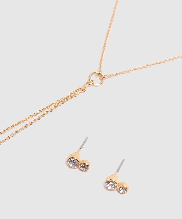Set X2 Accesorios Dorados 