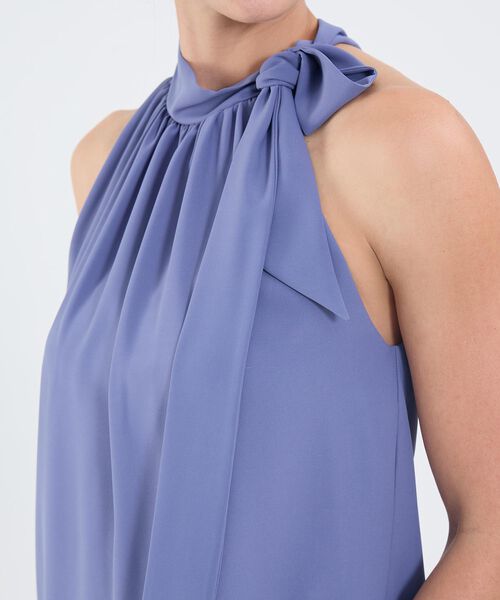 Blusa Manga Sisa Con Detalle En Cuello image number null