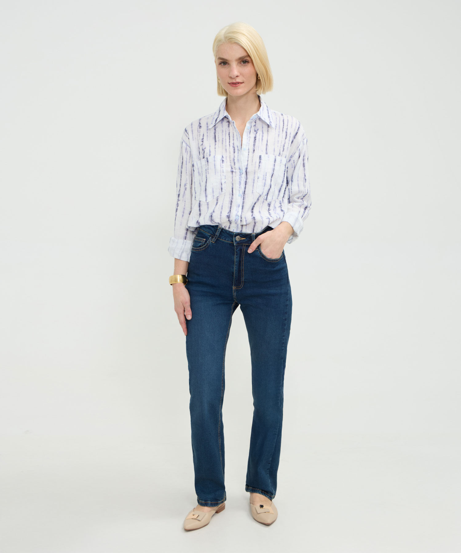 Camisa Oversize Estampada