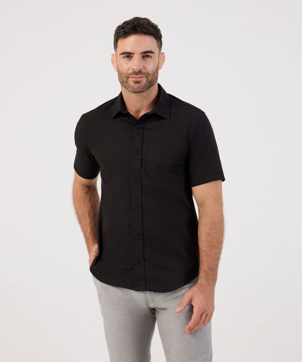 Camisa Casual De Manga Corta Para Hombre image number null