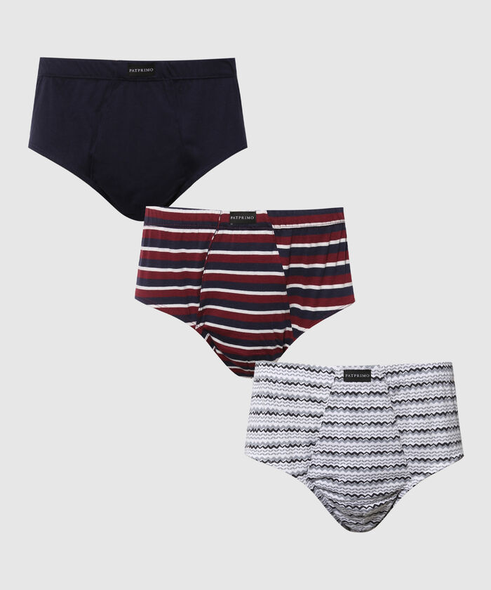 Pack X 3 Pantaloncillos Clásicos En Algodón 
