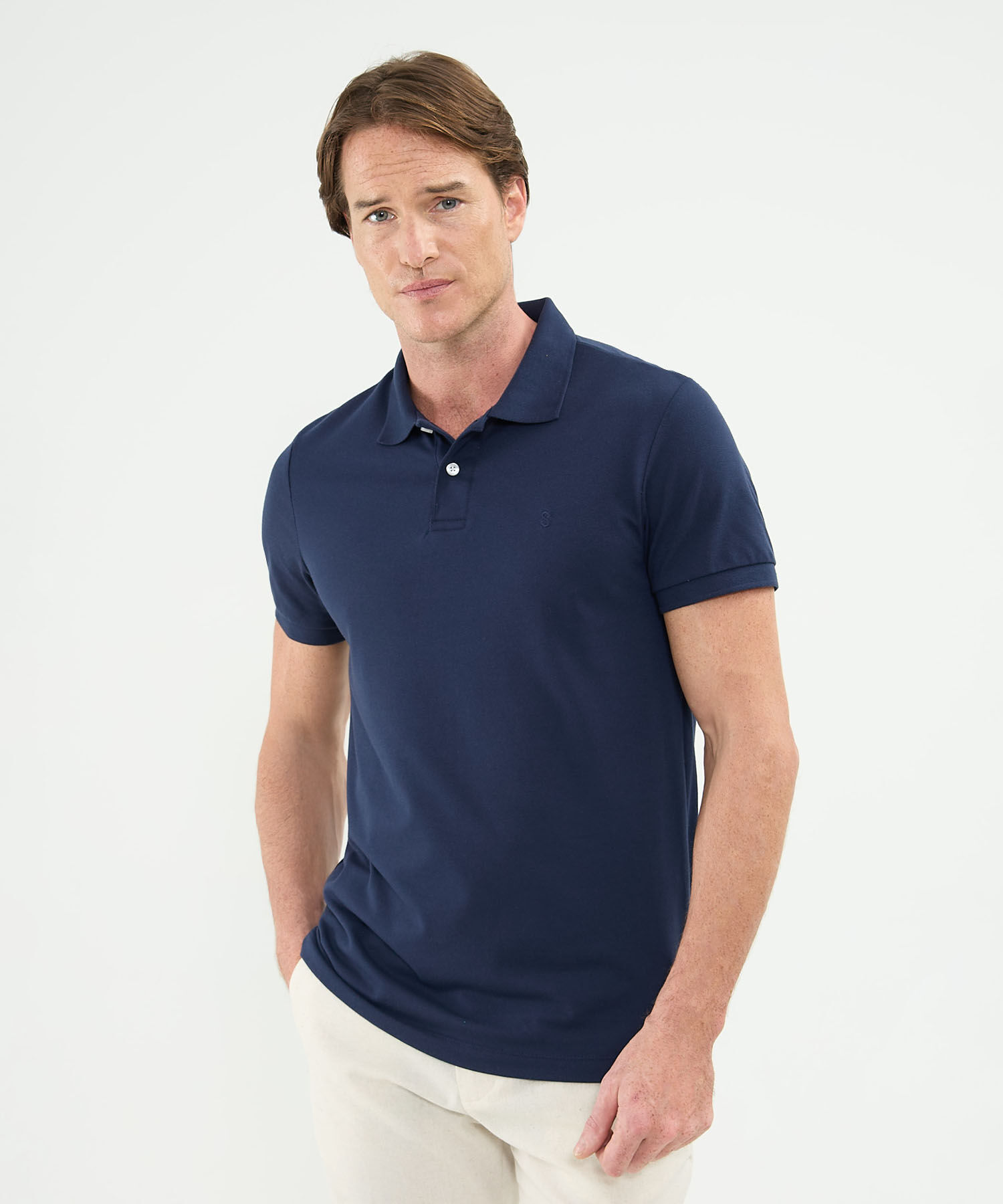 Polo Tejida B&aacute;sica