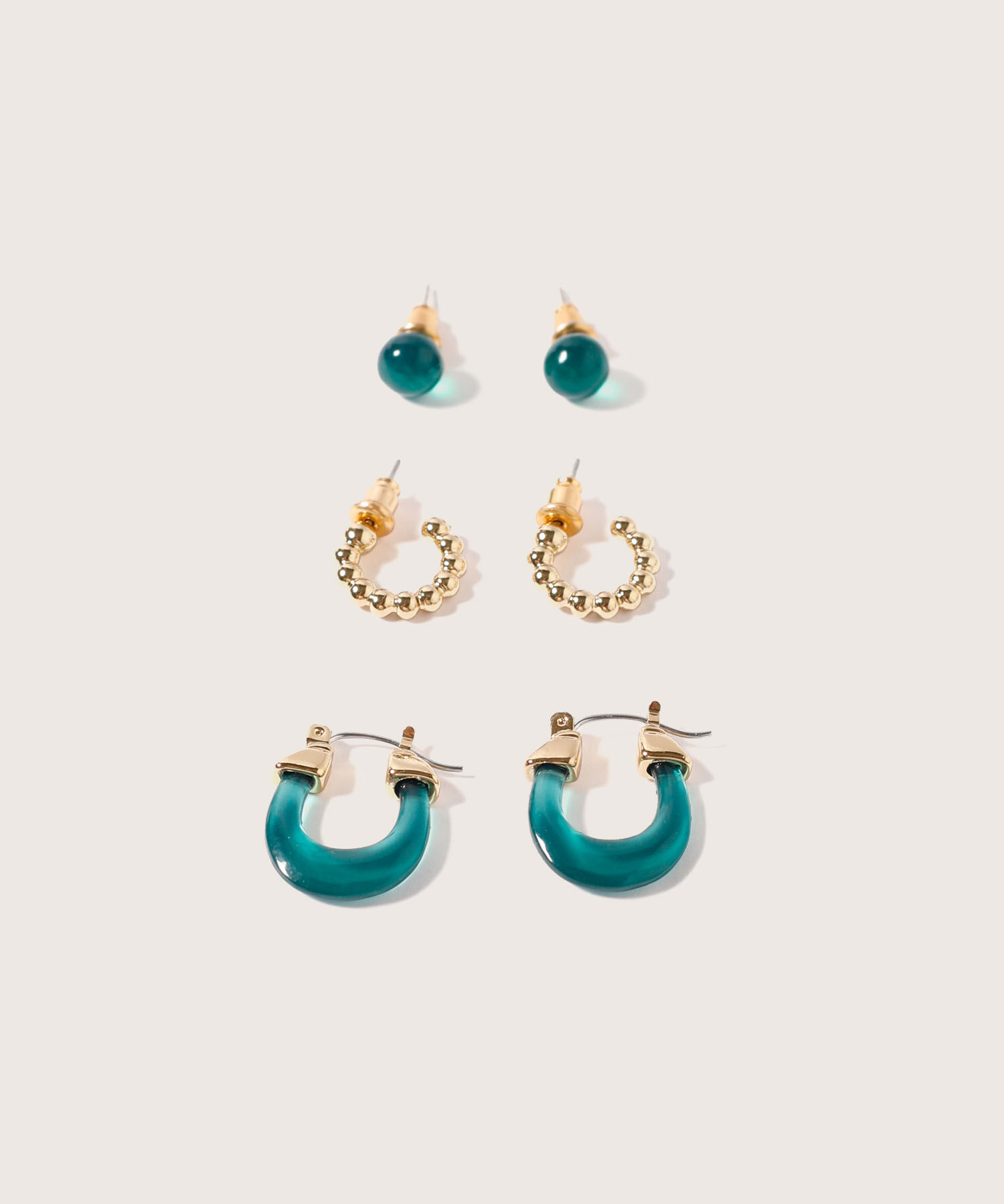 Aretes Set X 3 Pares