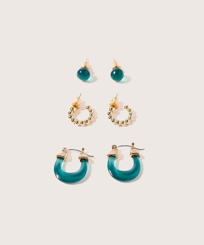 Aretes Set X 3 Pares