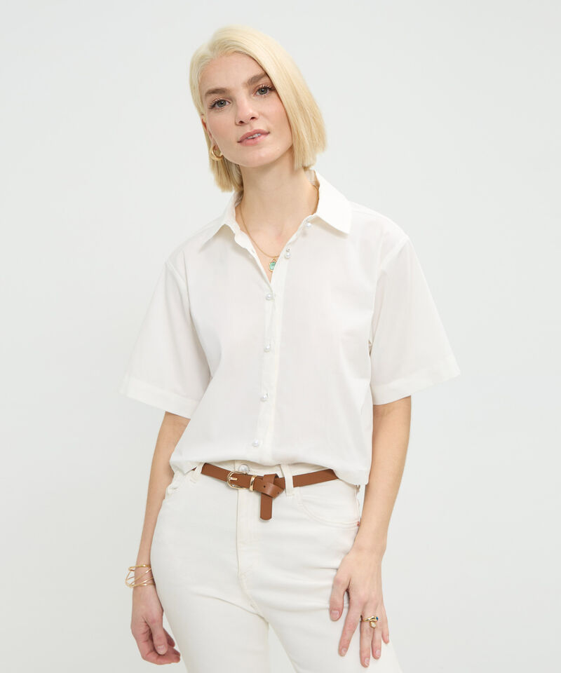 Camisa Unicolor Boxy