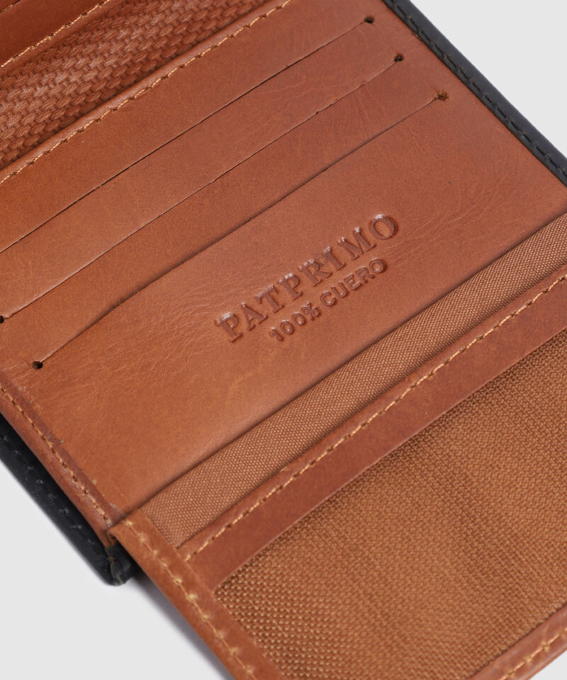 Billetera Cl&aacute;sica Plegable de Bolsillo Para Hombre