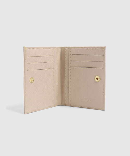 Billetera Unicolor Con Boton  image number null