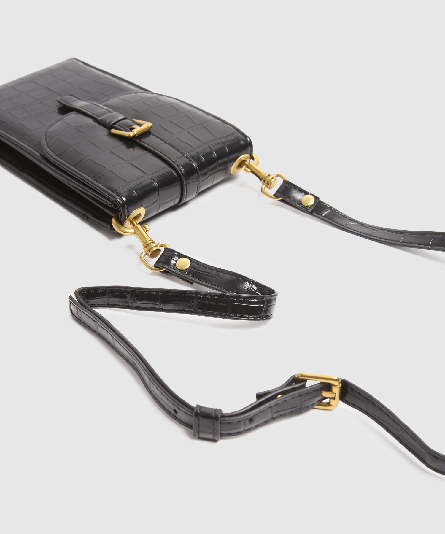 Bolso En Efecto Cuero