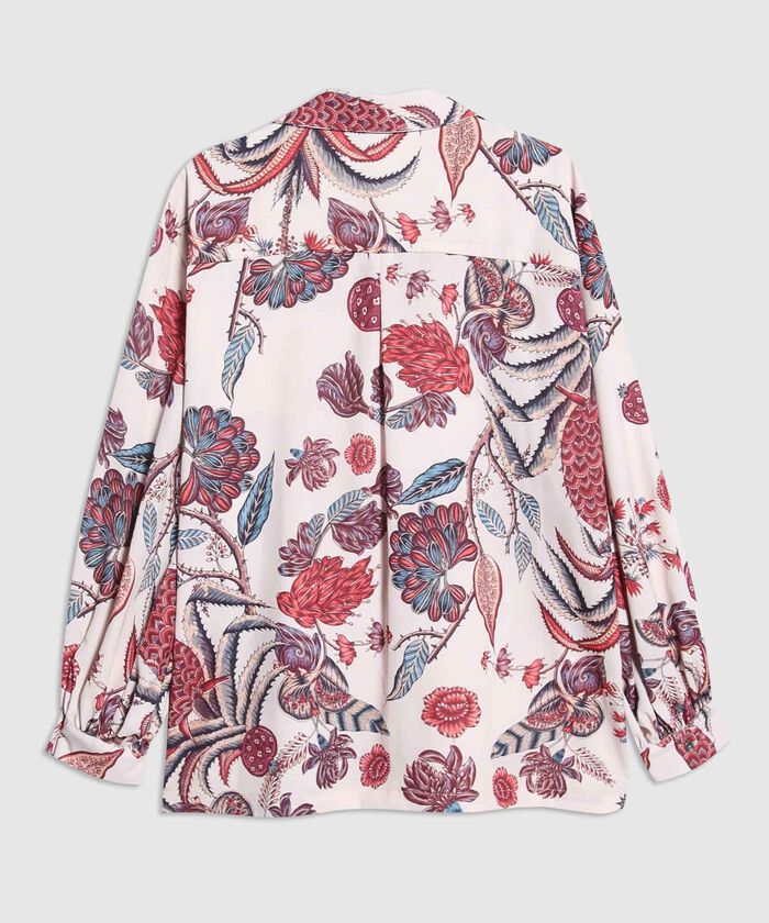 Camisa Estampado Botánico