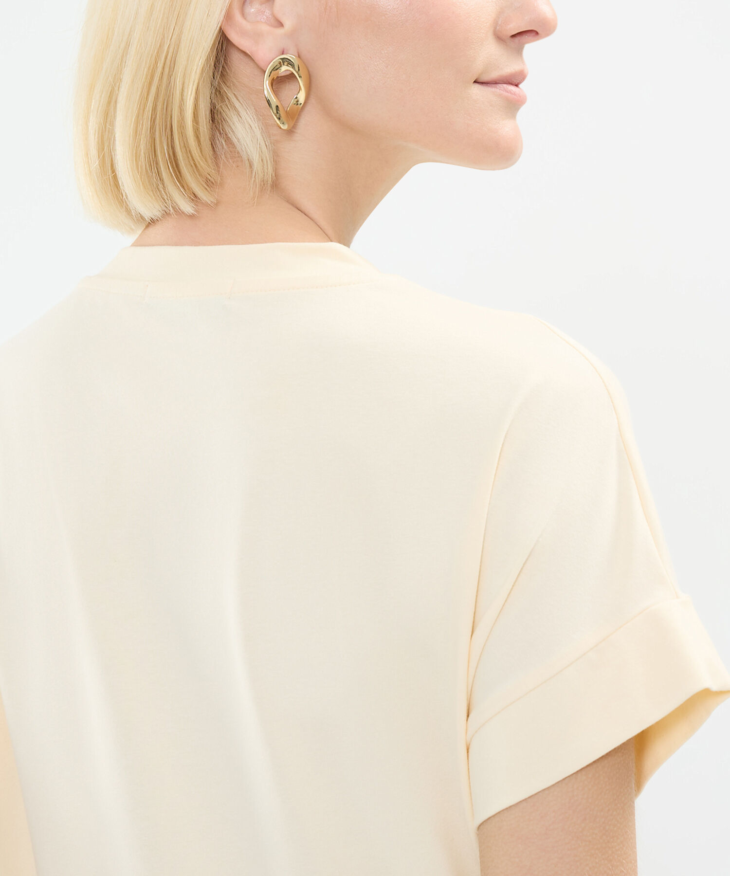 Camiseta Estampado en Relieve