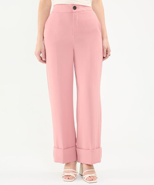 Pantalón Casual con Doblez image number null