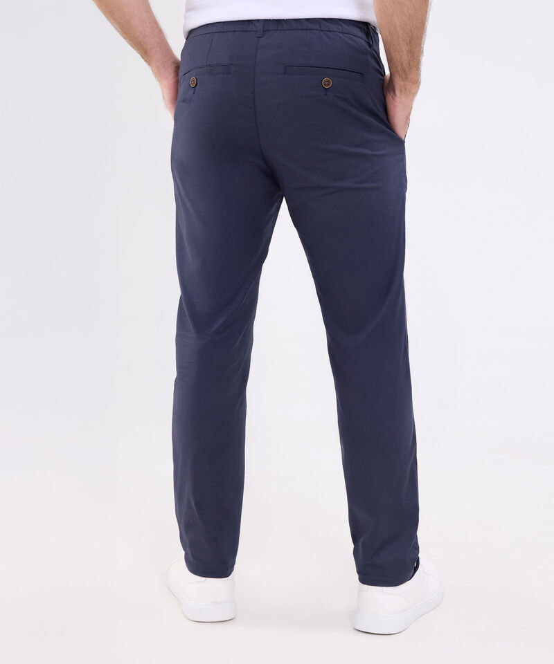Pantalon Unicolor Para Hombre