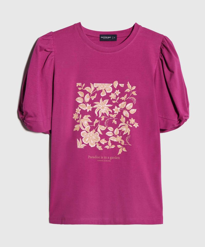 Camiseta Estampado Floral