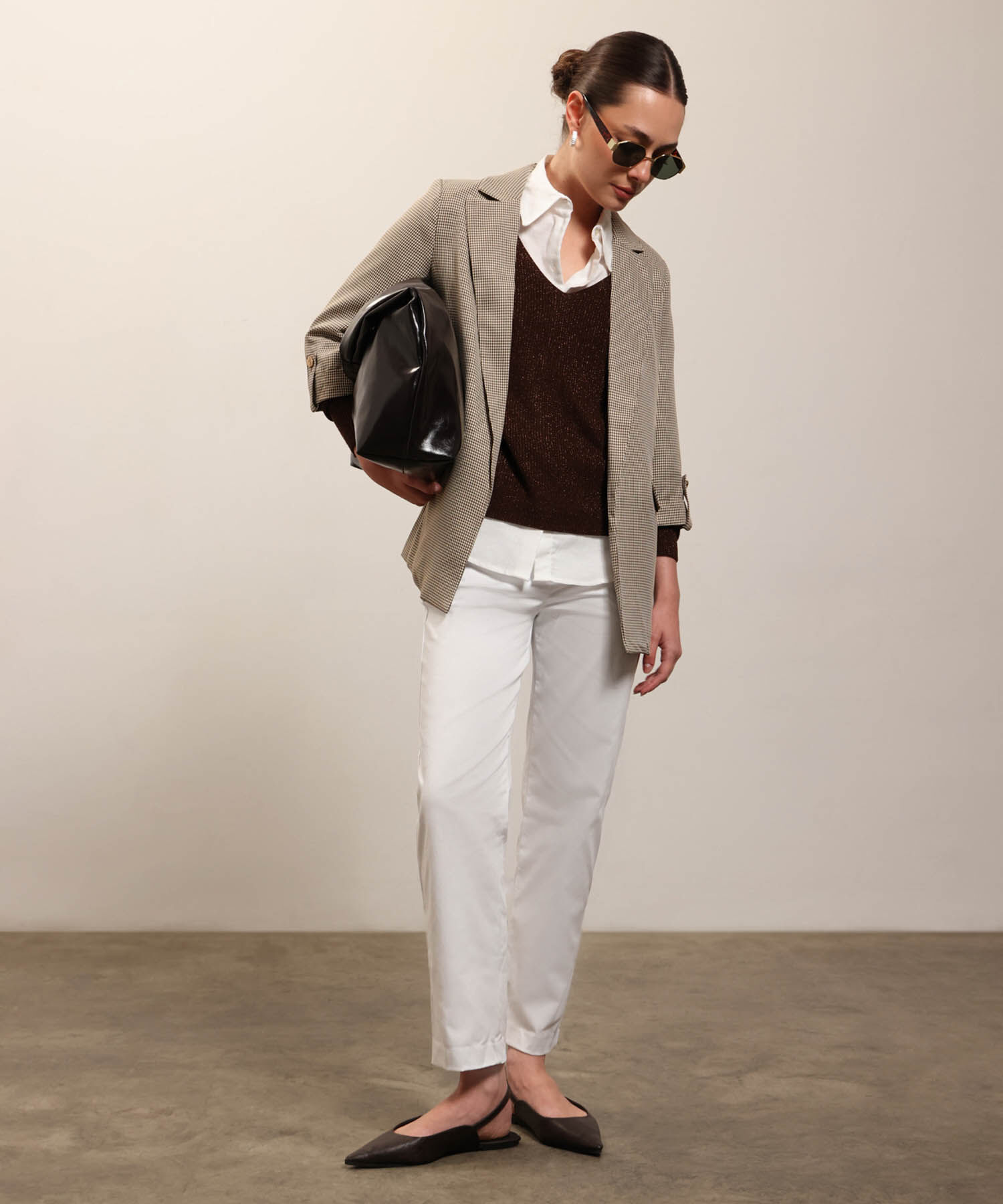 Pantal&oacute;n tipo chino para mujer