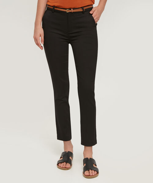 Pantalon Basico Bolsillos Diagonal image number null