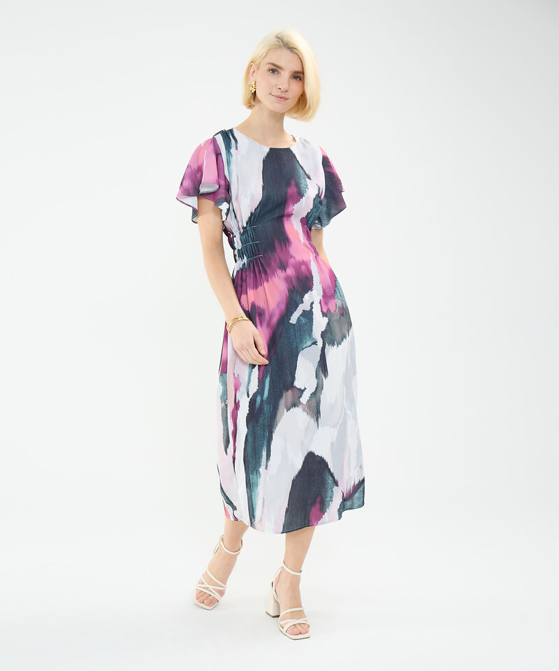 Vestido Midi Estampado