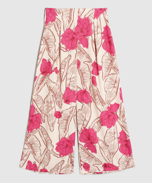 Pantalon Estampado Fluido