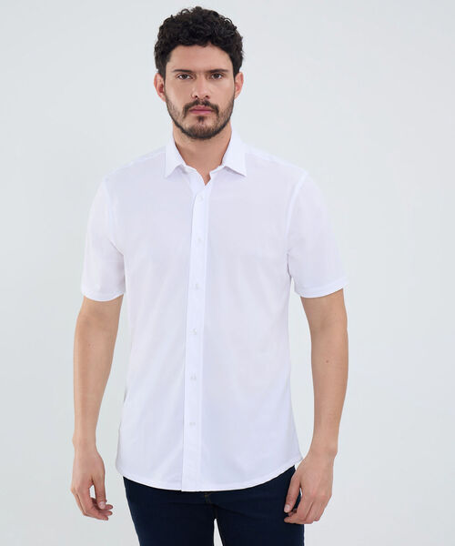 Camisa Manga Corta En Punto image number null