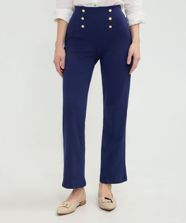 Leggins Unicolor Con Botones image number null