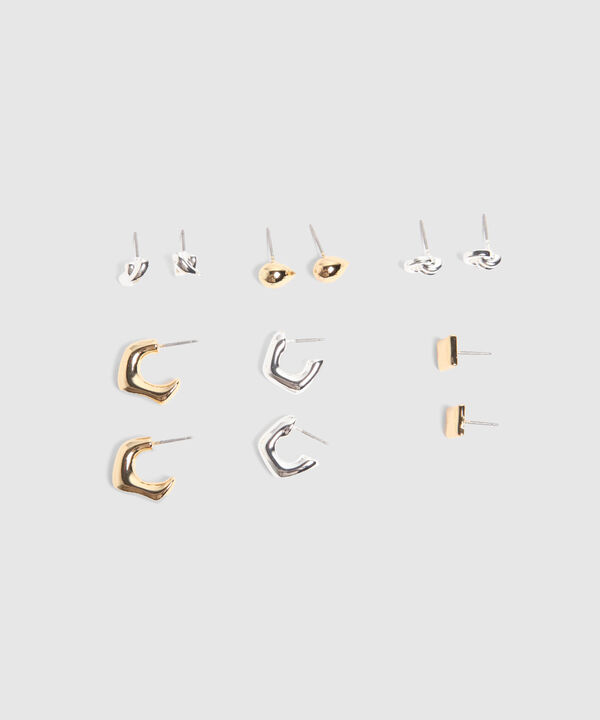 Set X6 Aretes Bicolores  image number null